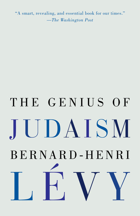 Cover of the book The Genius of Judaism from Bernard-Henri Lévy