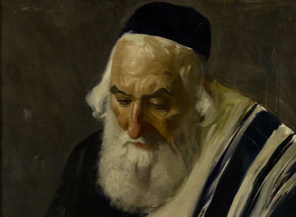Portrait peint du Gaon de Vilna.