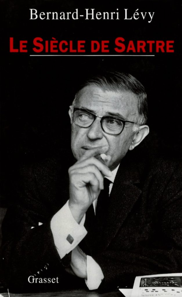 Couverture du livre de Bernard-Henri Lévy "Le Siècle de Sartre"