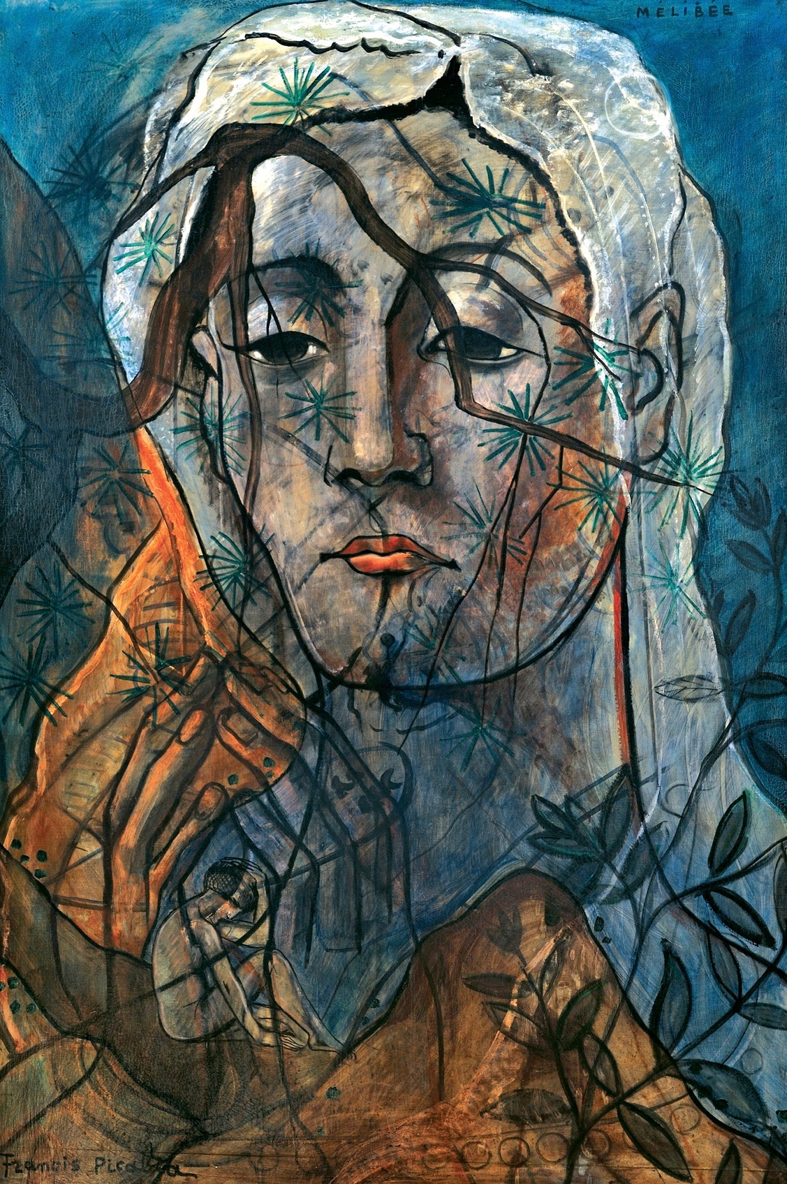 « Mélibée », 1931. Huile sur toile réalisée par Francis Picabia