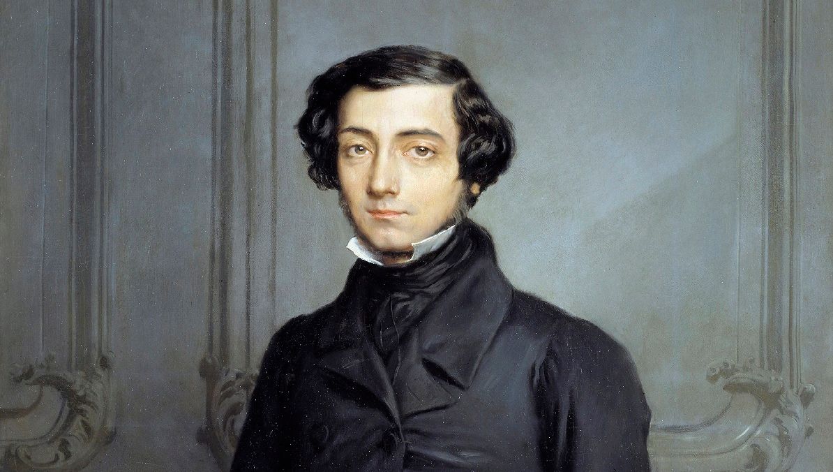 Portrait d'Alexis de Tocqueville par Théodore Chassériau en 1850