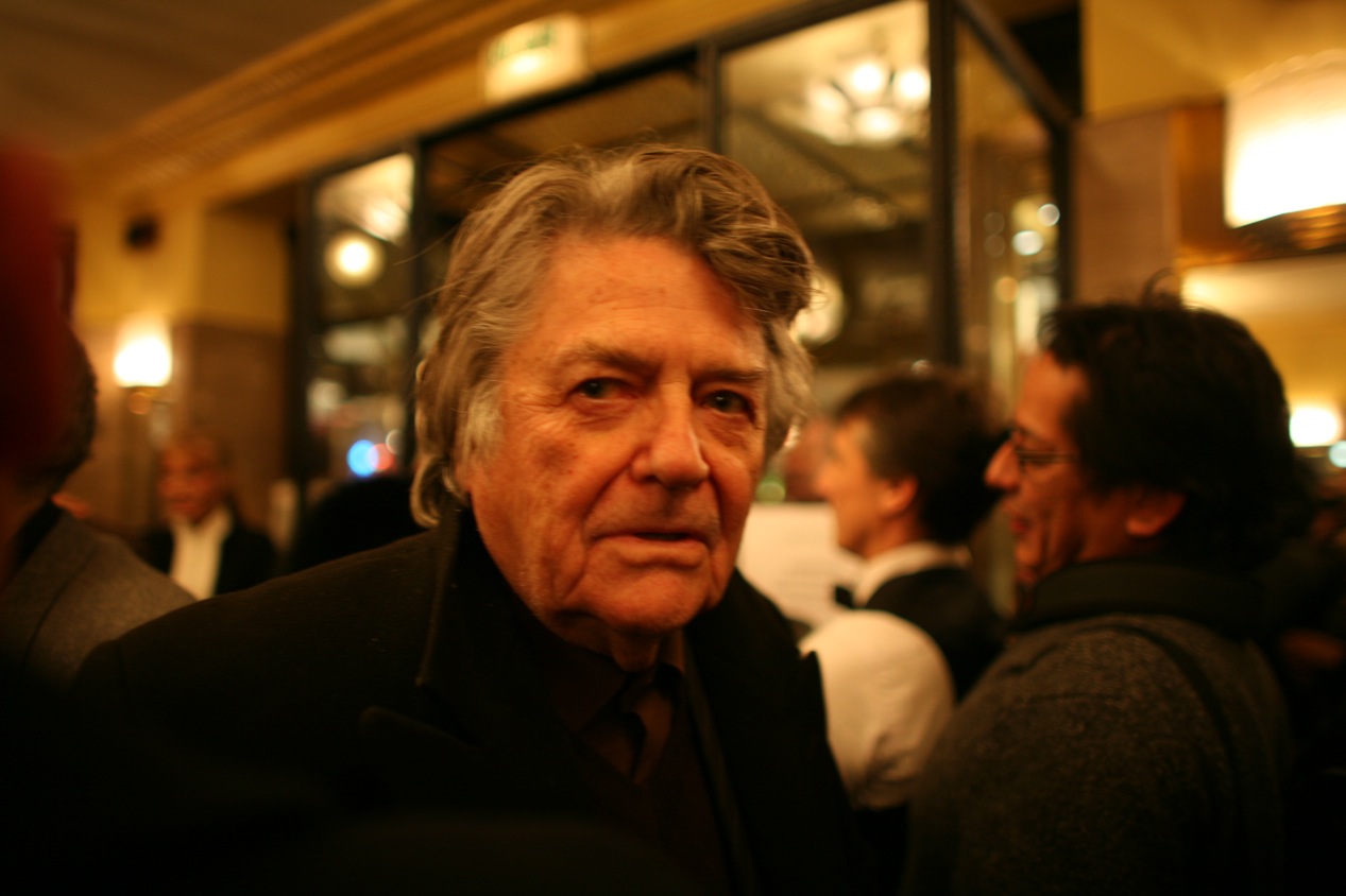 Jean-Pierre Mocky au Café de Flore