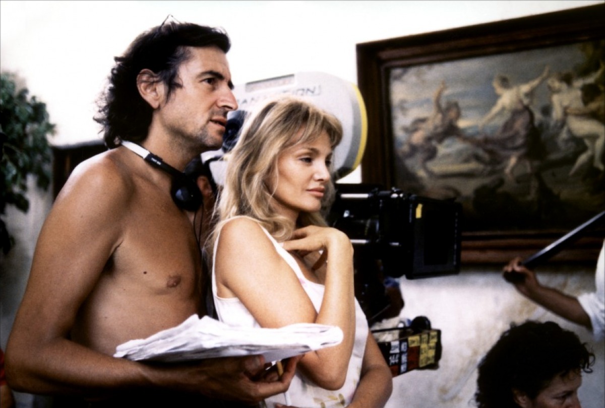 Bernard-Henri Lévy et Arielle Dombasle au Mexique sur le tournage du film « Le Jour et la Nuit ».