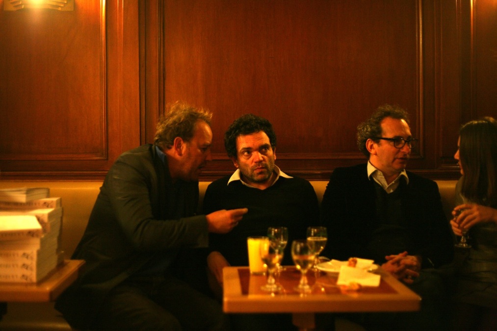 Xavier Beauvois et Yann Moix au Café de Flore