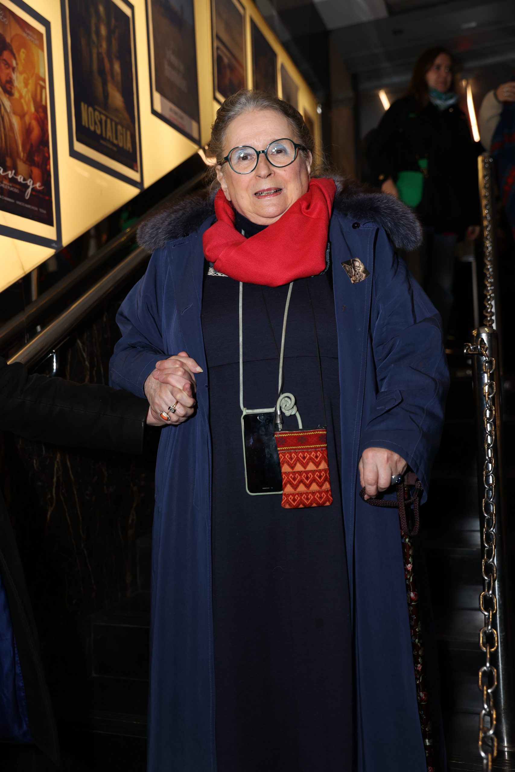 Catherine Clément lors de l'avant-première du film de BHL, « Slava Ukraini », le 6 février 2023 au Balzac.