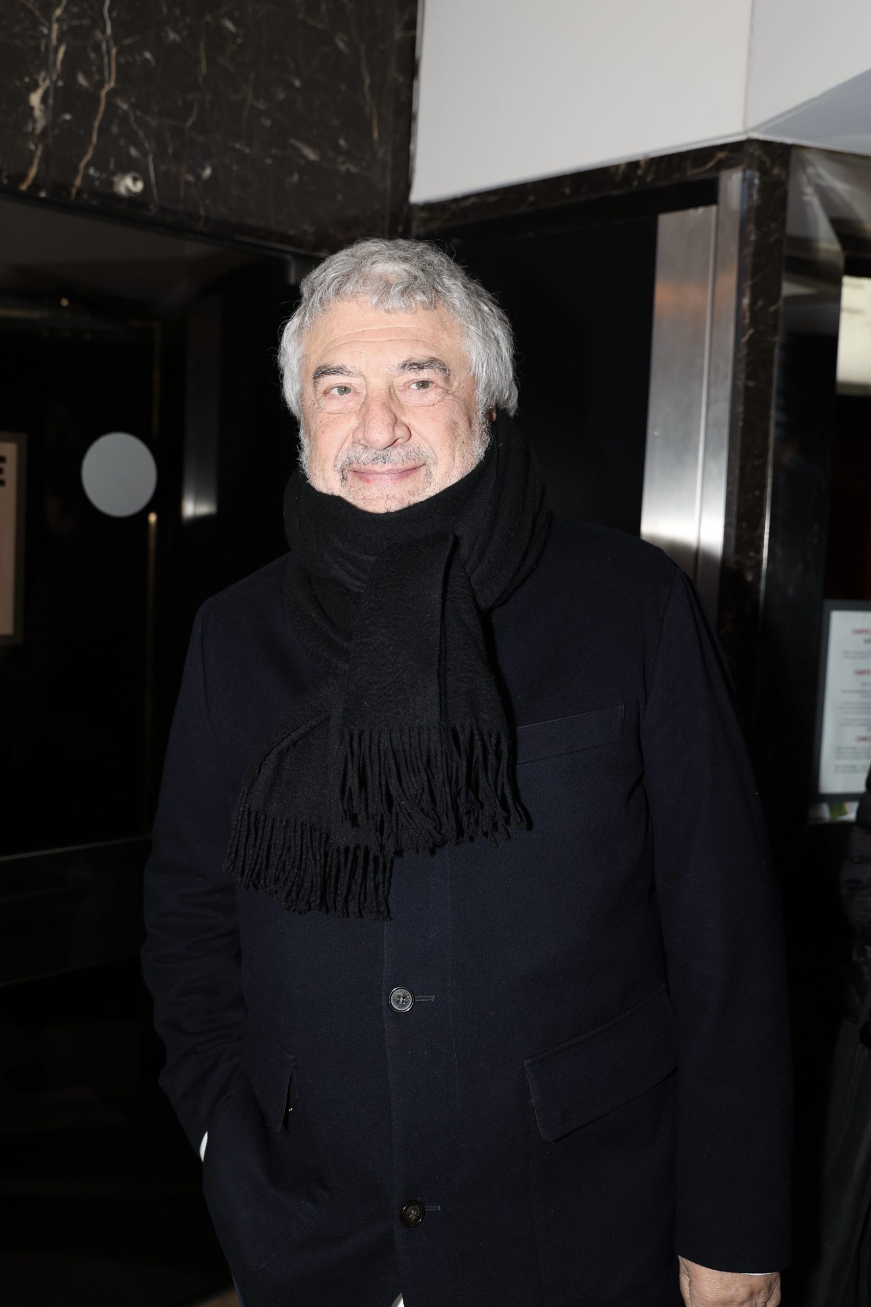 François Samuelson lors de l'avant-première du film de BHL, « Slava Ukraini », le 6 février 2023 au Balzac.