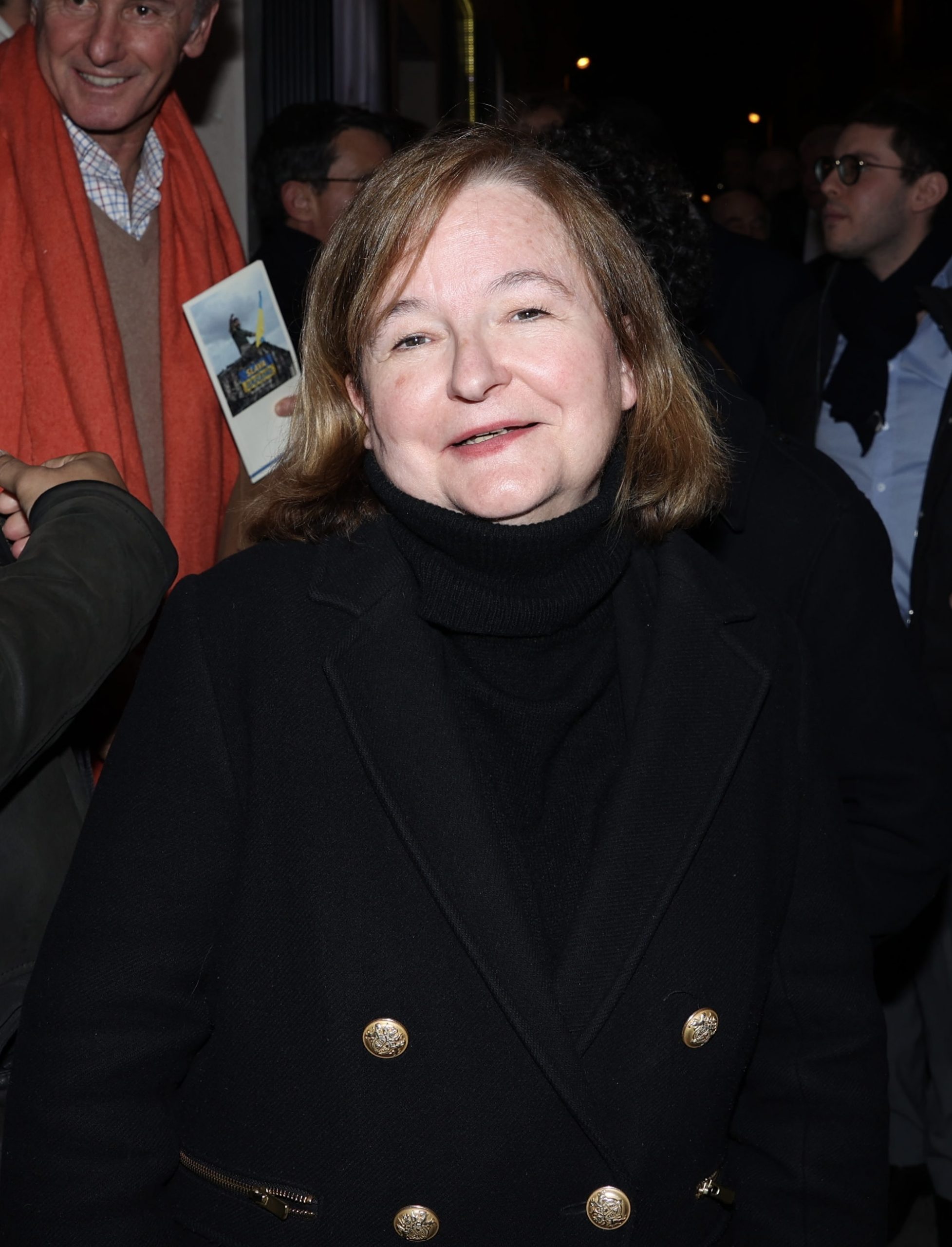 Nathalie Loiseau lors de l'avant-première du film de BHL, « Slava Ukraini », le 6 février 2023 au Balzac.