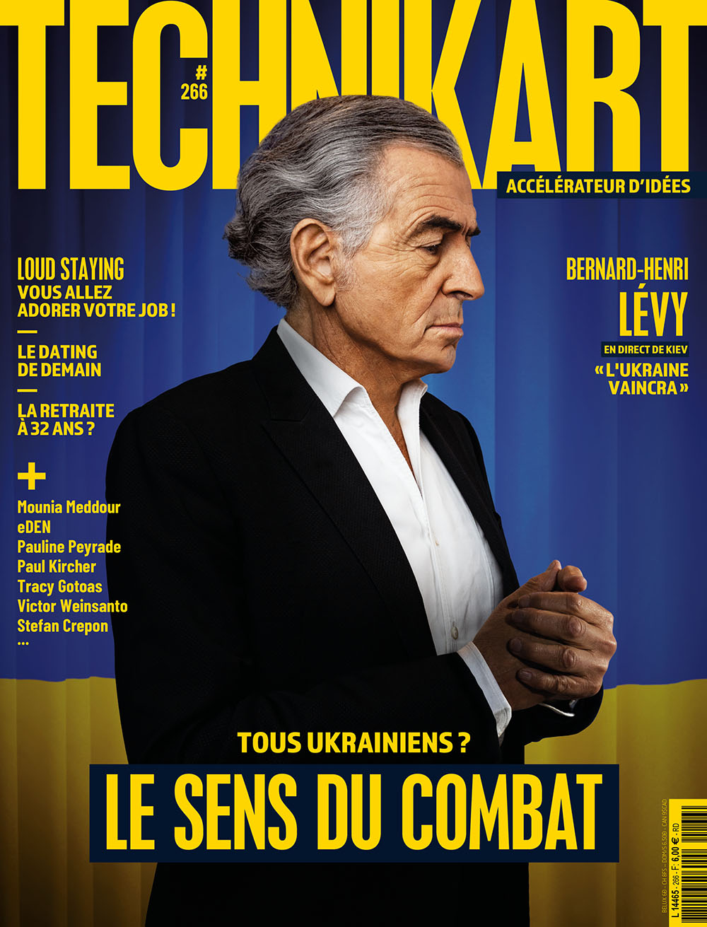 Couverture du n°266 du magazine « Technikart » avec BHL.