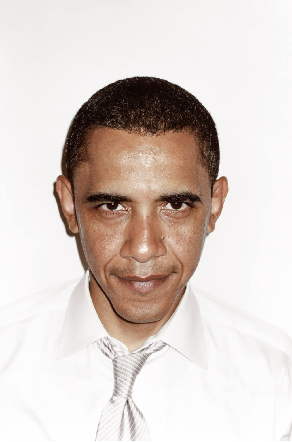 Portrait de Barack Obama.