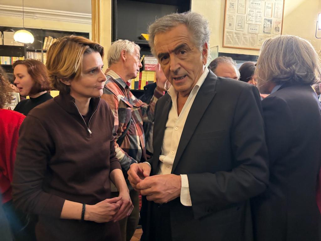 Bernard-Henri Lévy et Caroline Fourest.