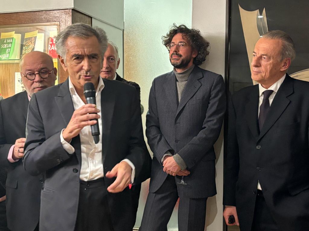 Marc Lambron, Bernard-Henri Lévy, Maël Renouard, Olivier Nora.