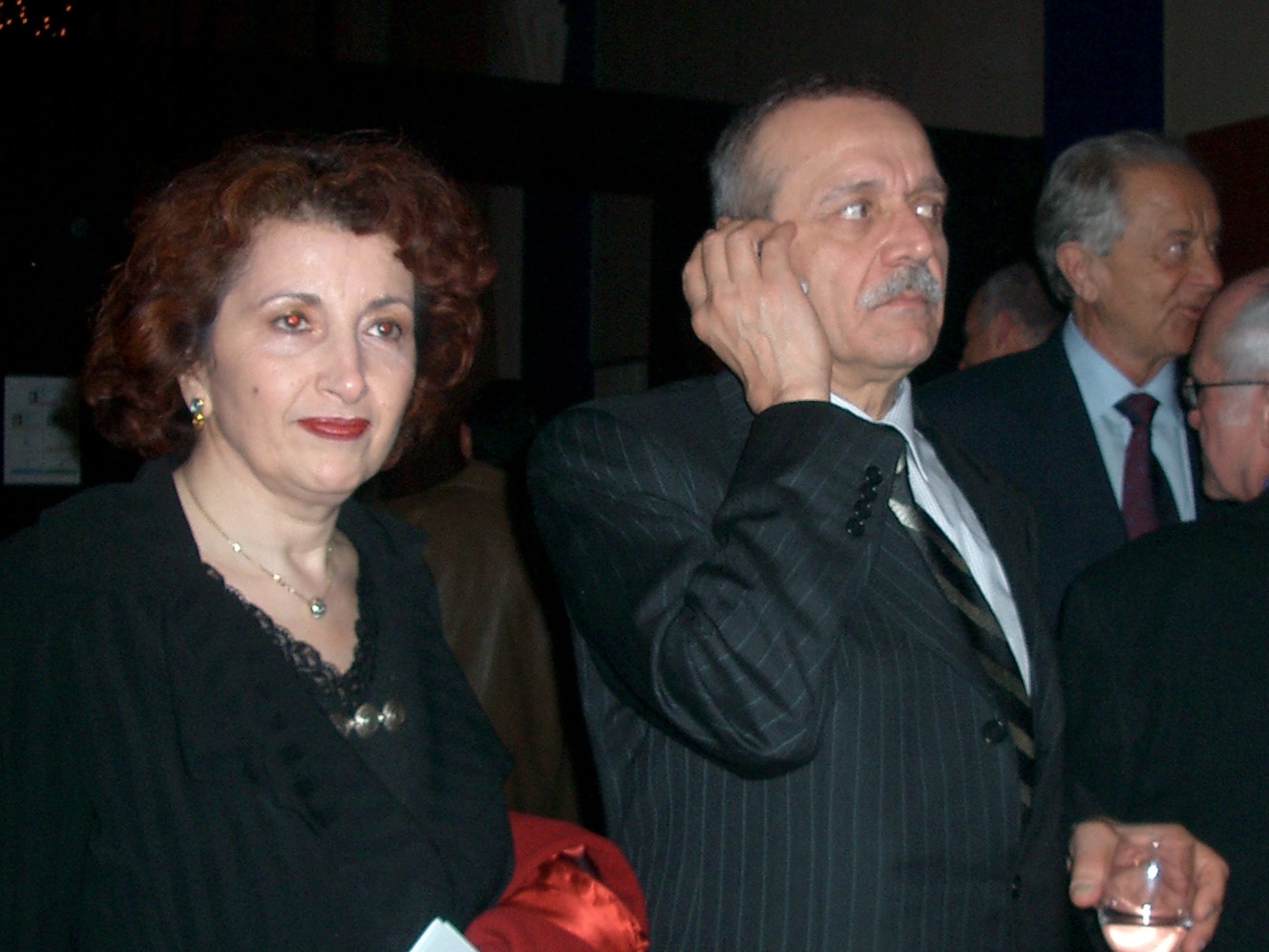 Yasser Abed Rabbo et son épouse