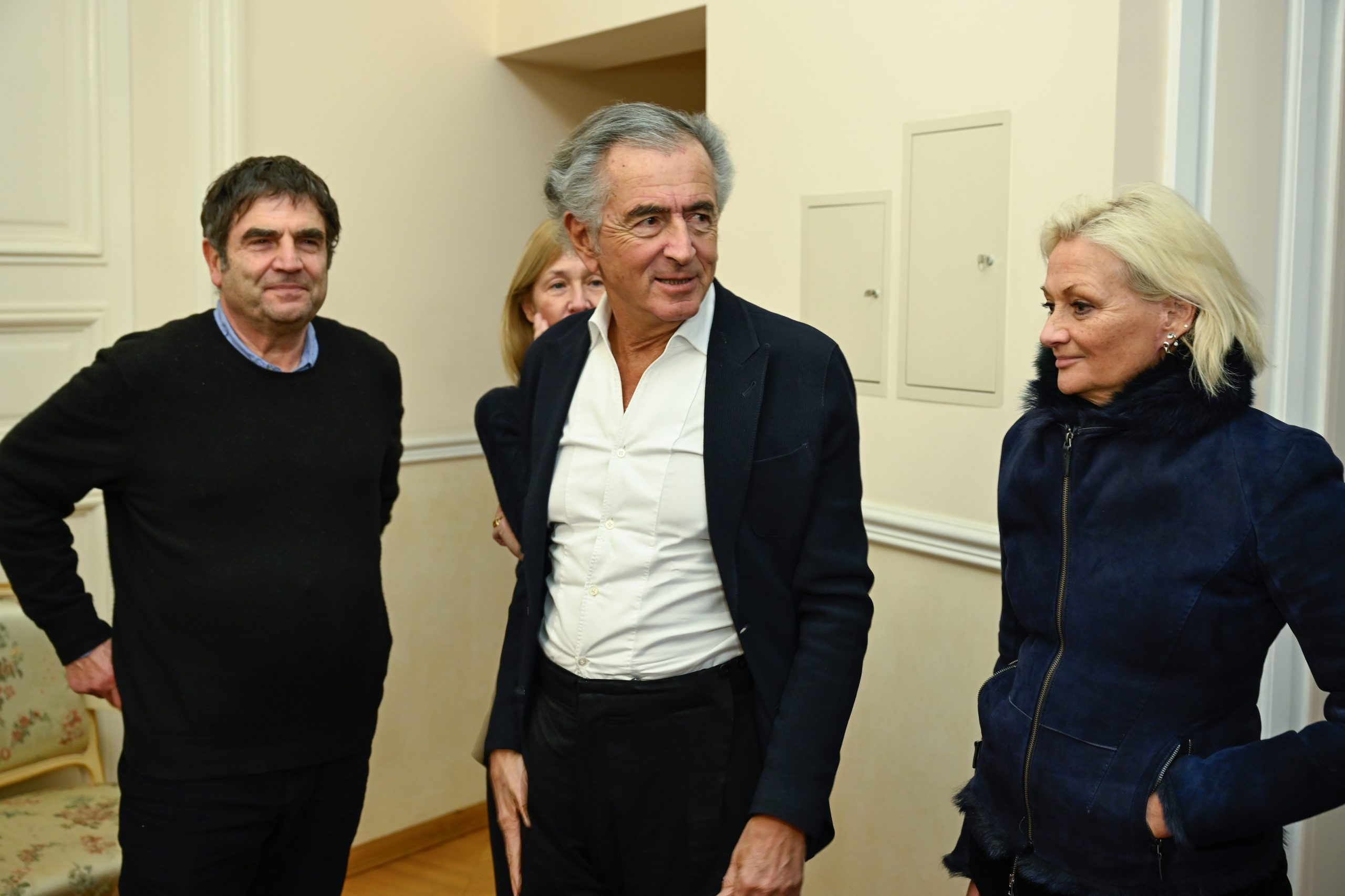 Romain Goupil, Nathalie Bloch-Lainé, Bernard-Henri Lévy, Marion Van Renterghem.