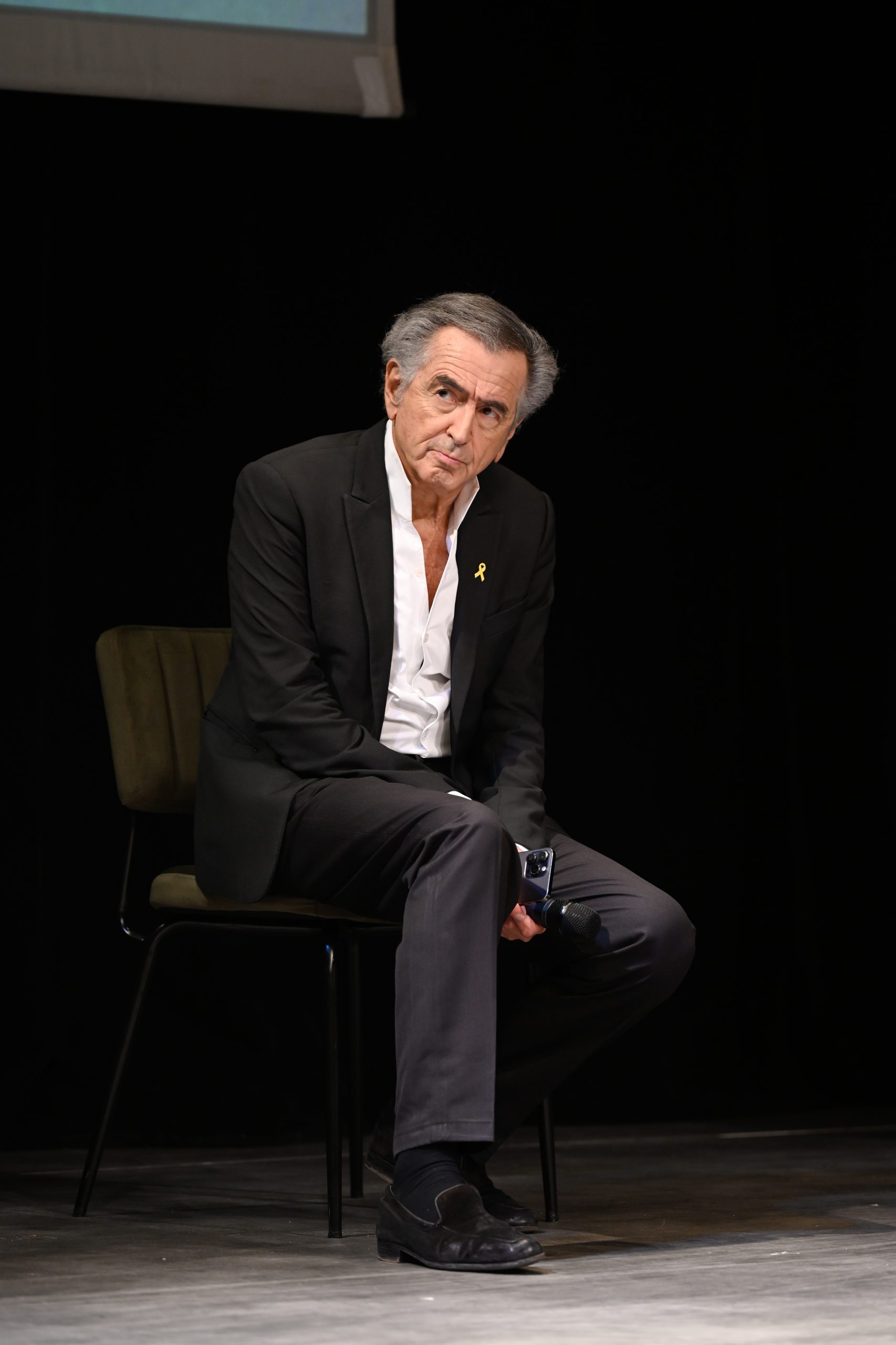 Bernard-Henri Lévy au Théâtre Antoine