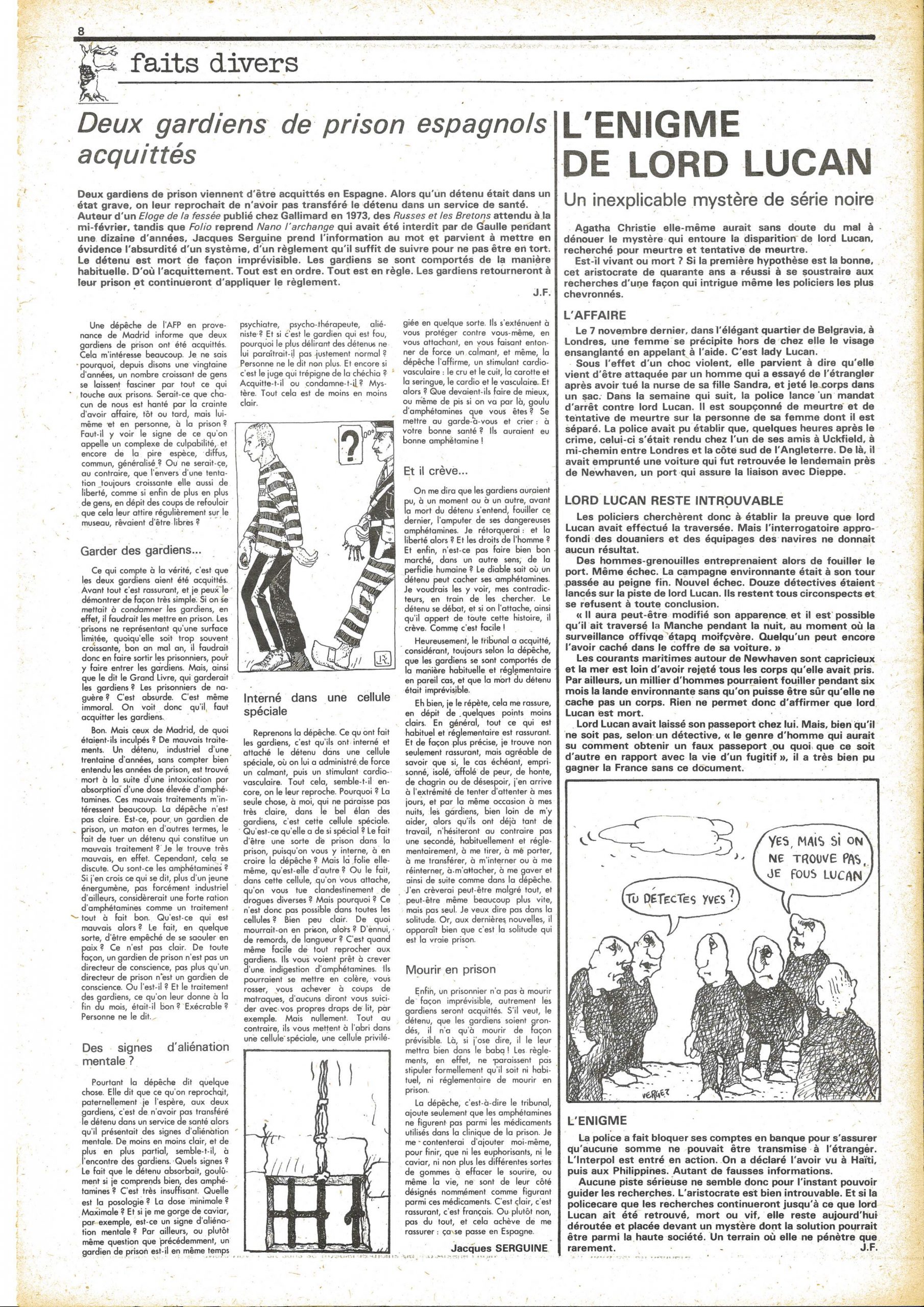 Cinquième numéro de « L’Imprévu », page 8/16