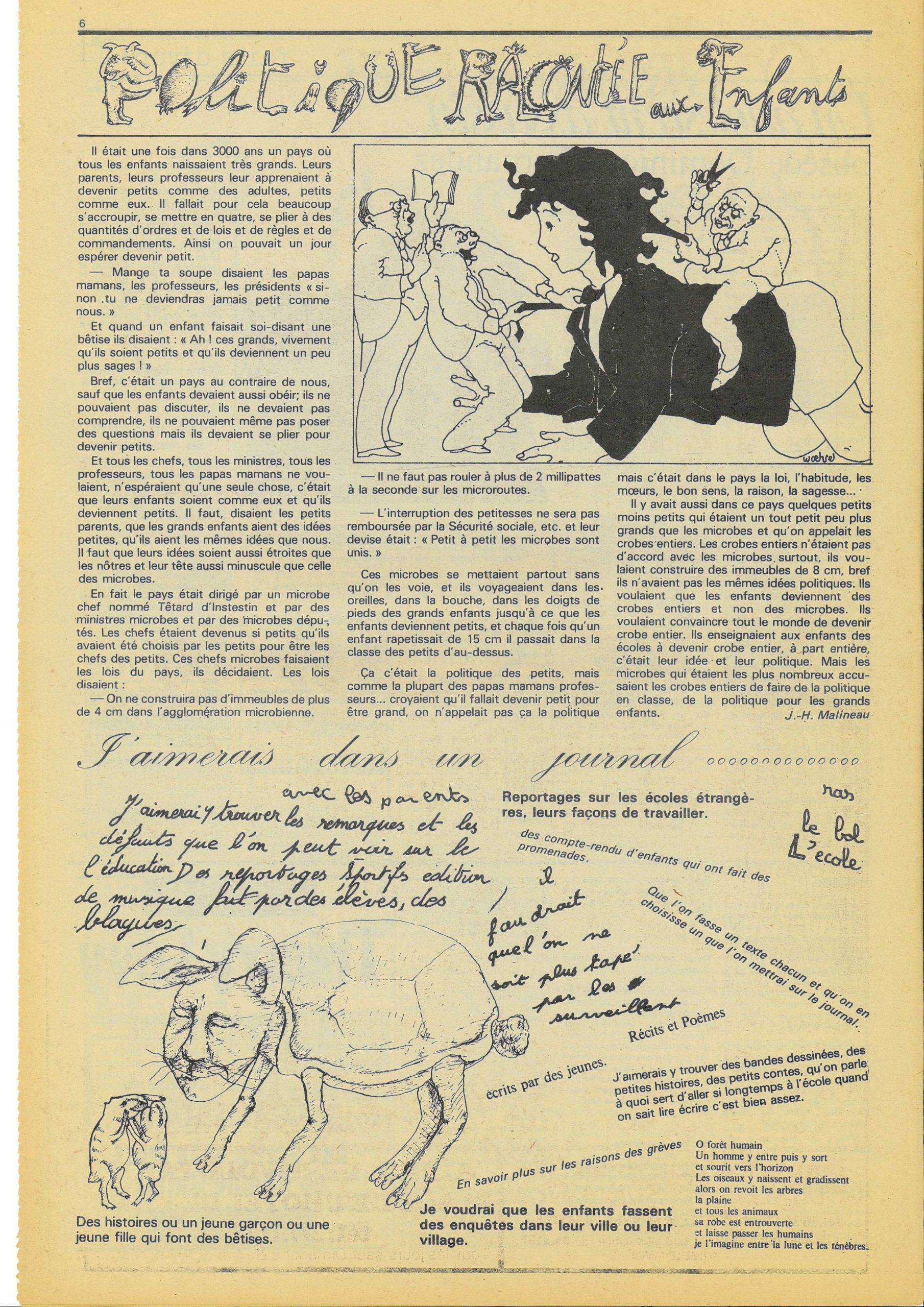 Premier numéro de « L’Imprévu », page 6/16