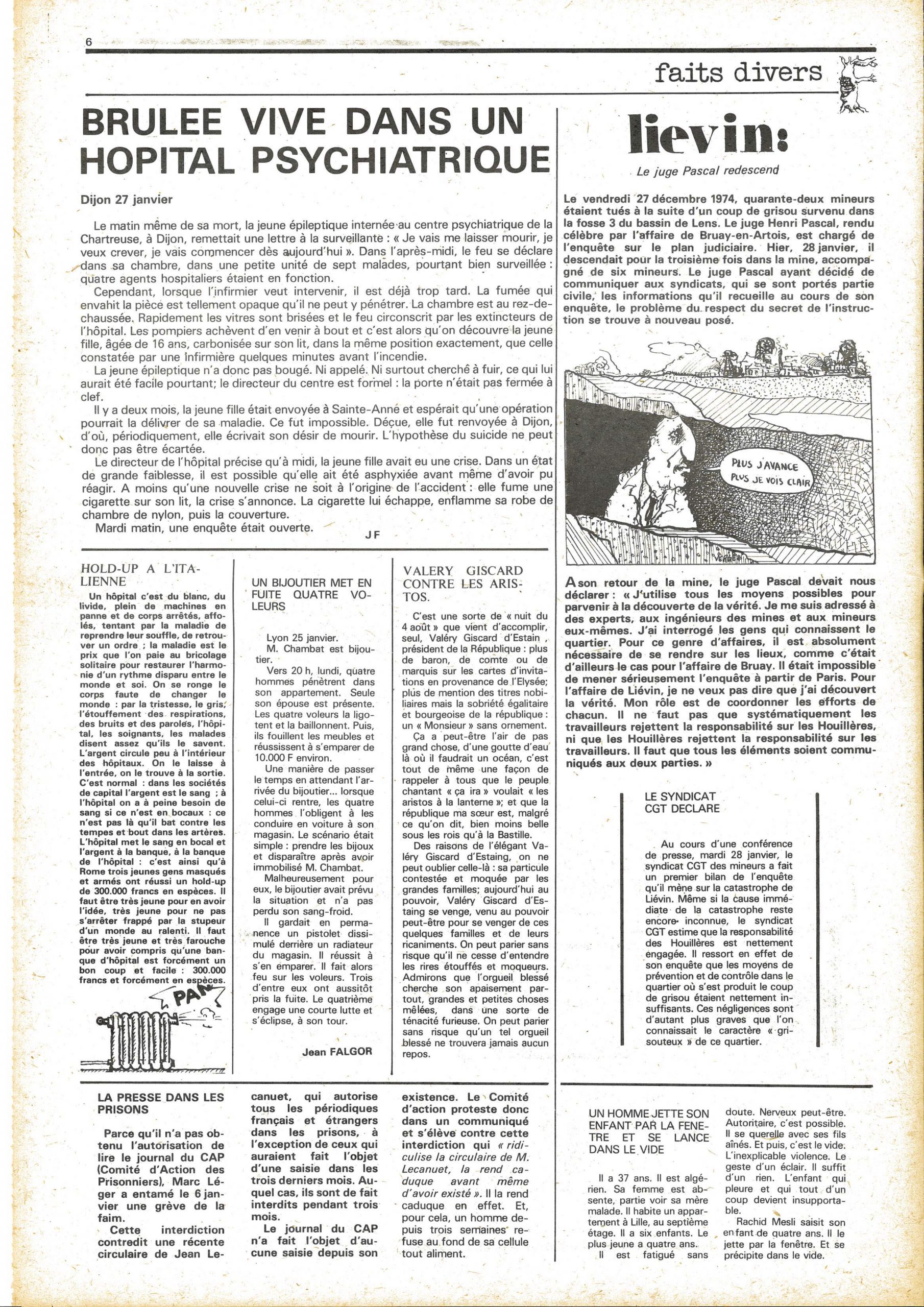 Troisième numéro de « L’Imprévu », page 6/16