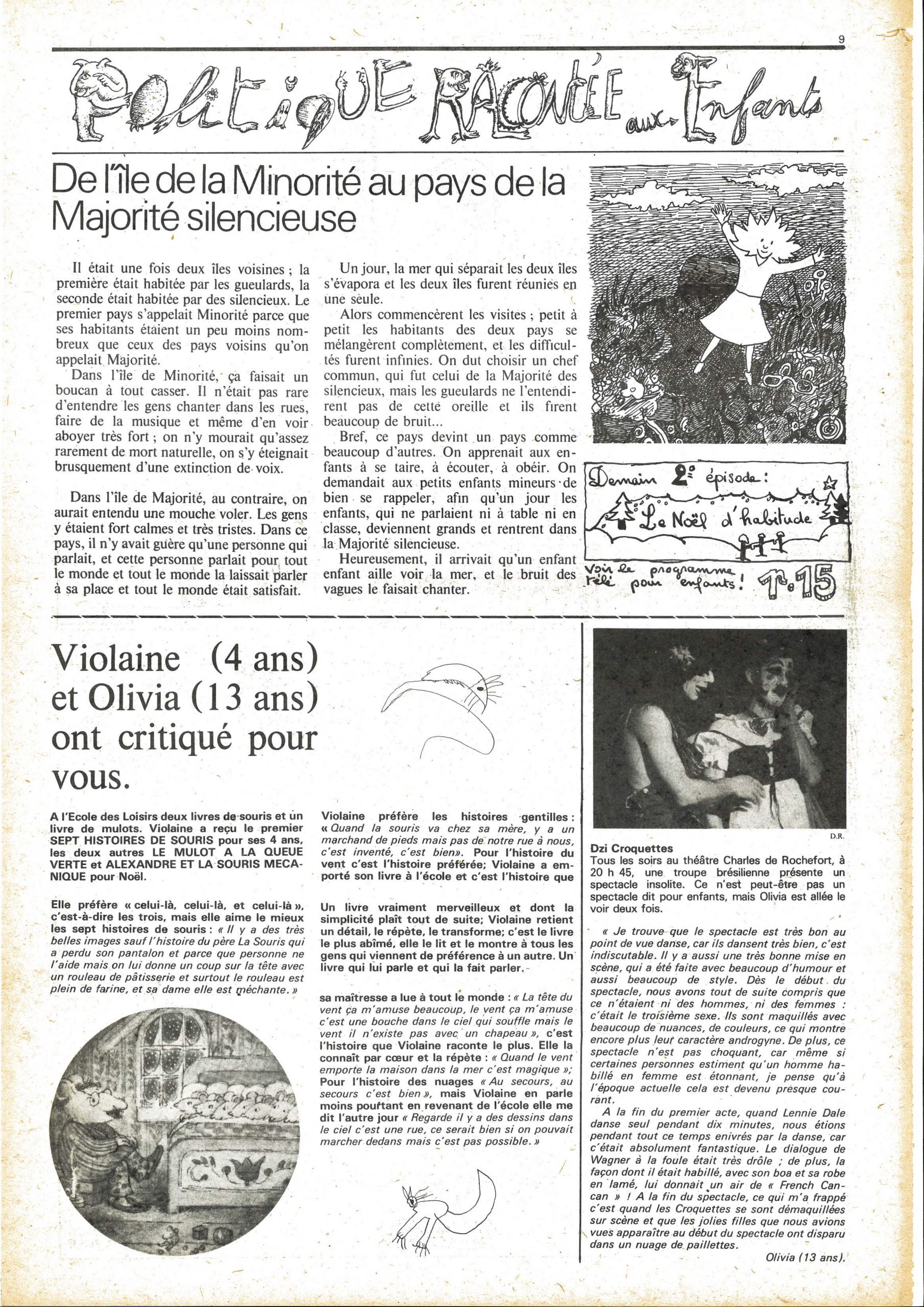 Troisième numéro de « L’Imprévu », page 9/16