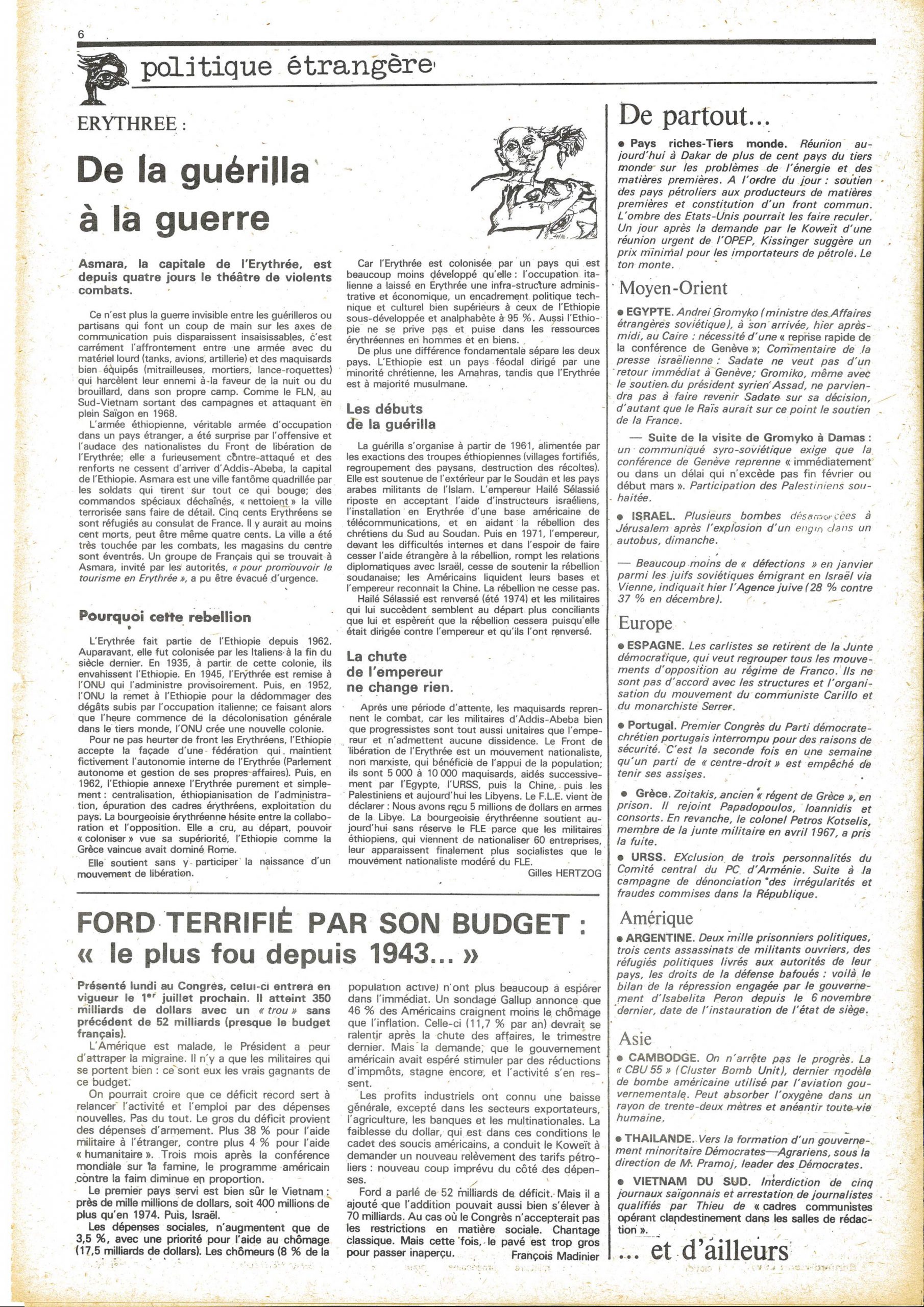 Huitième numéro de « L’Imprévu », page 6/16