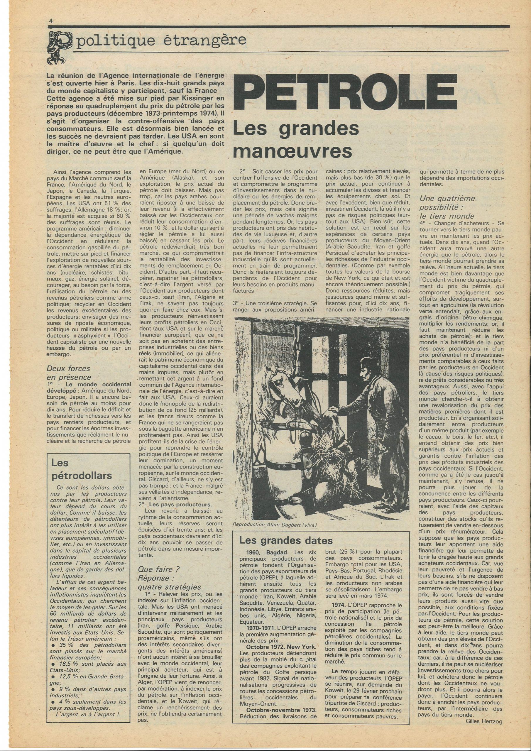 Dixième numéro de « L’Imprévu », page 4/16