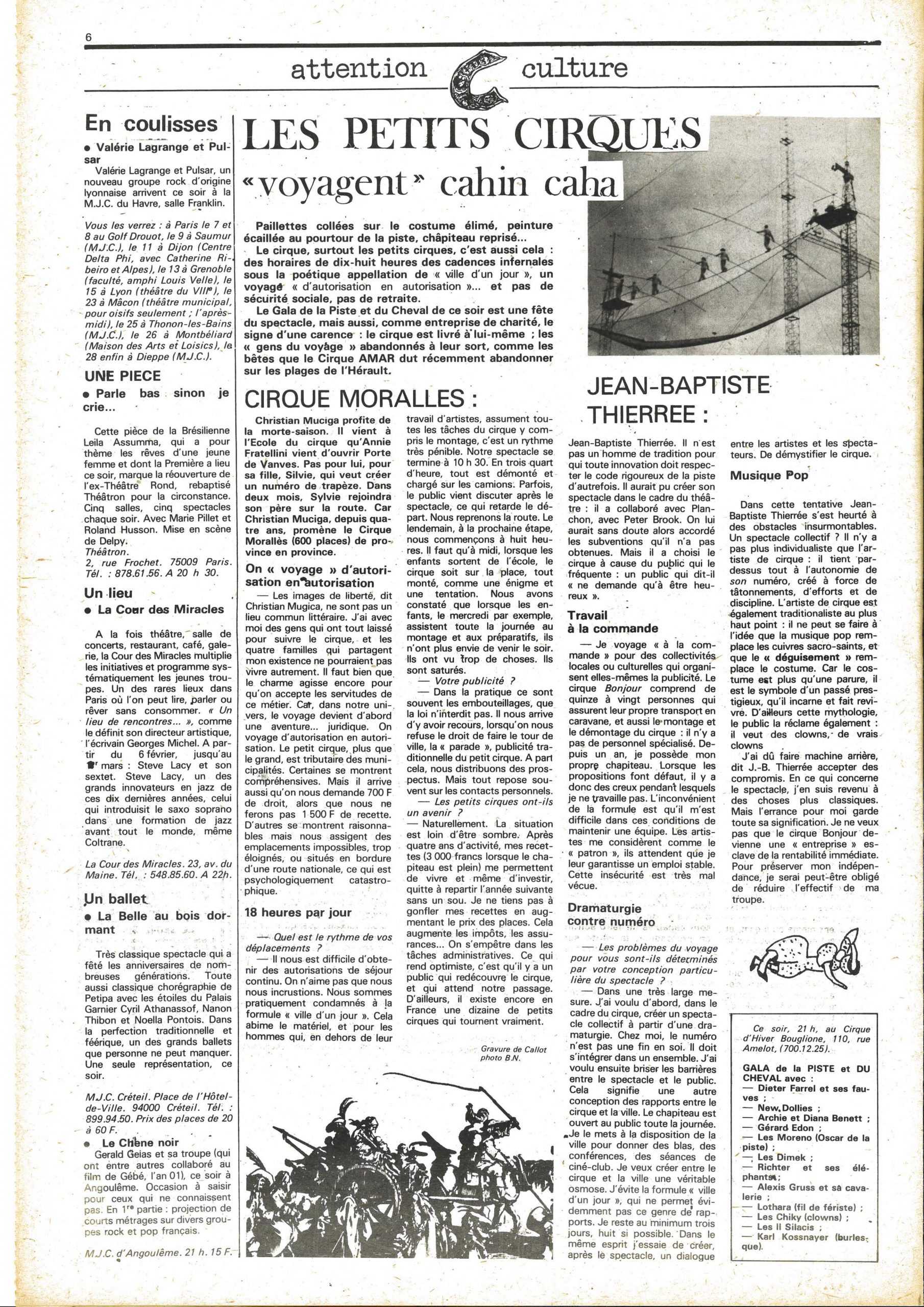 Dixième numéro de « L’Imprévu », page 6/16