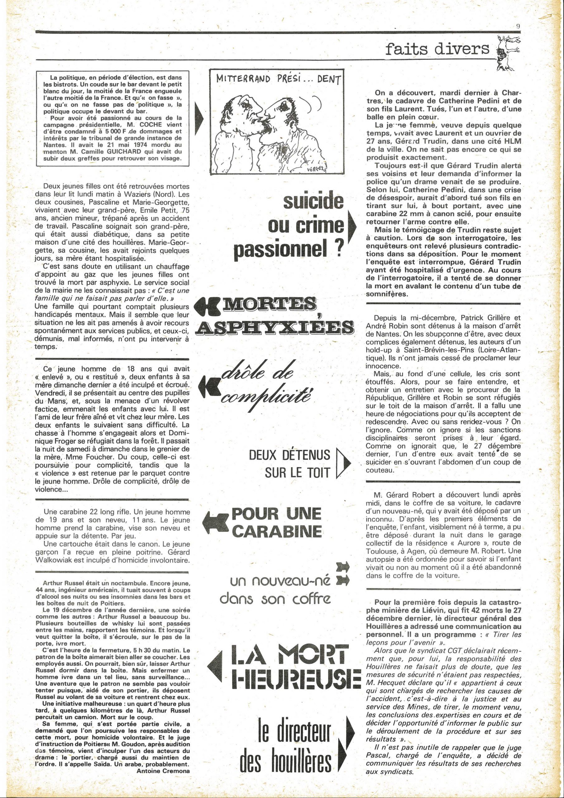 Dixième numéro de « L’Imprévu », page 9/16