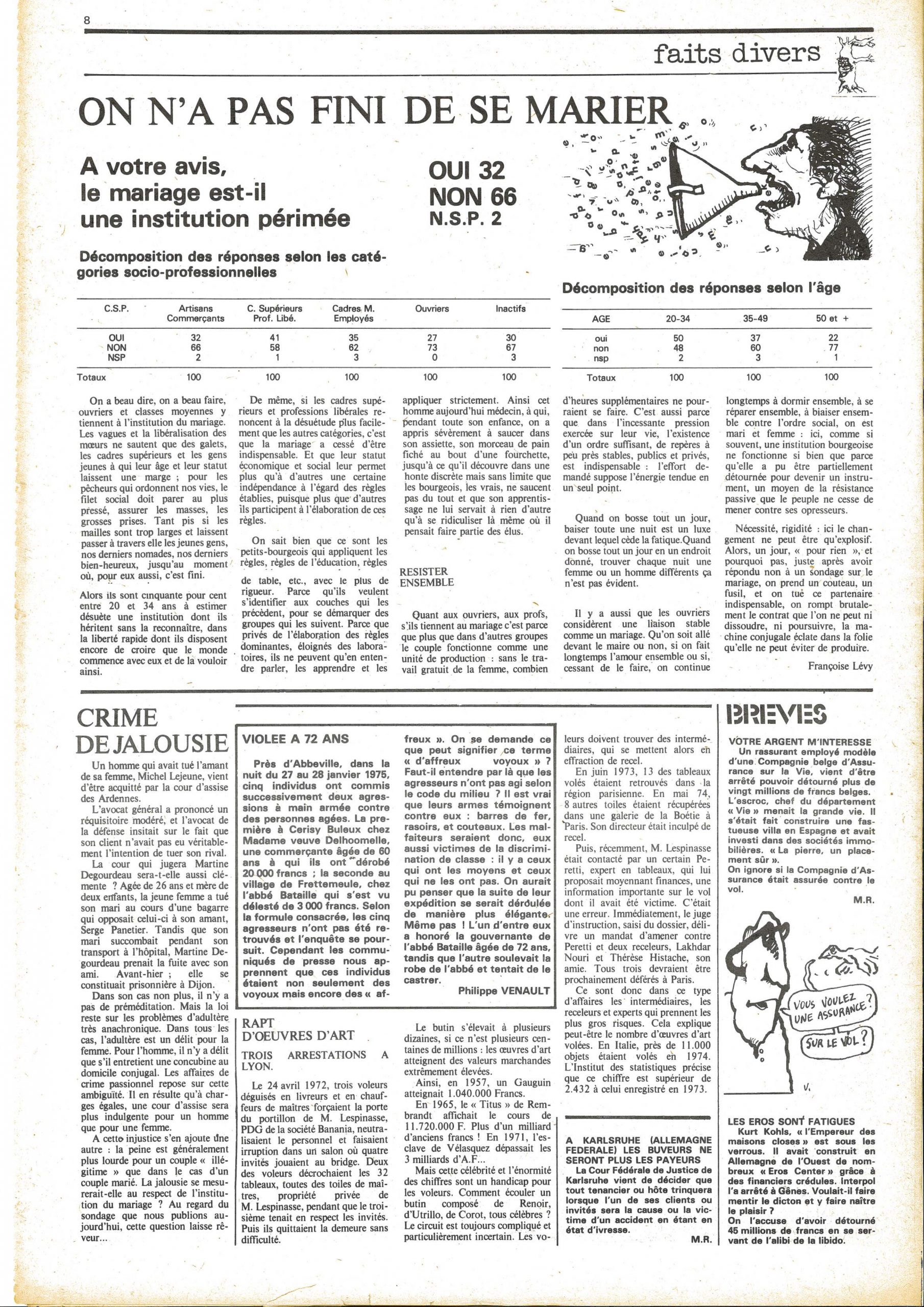 Quatrième numéro de « L’Imprévu », page 8/16